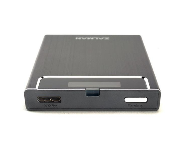 Zalman Virtual Drive (SATA na USB 3.0) aluminium czarna - 92433 - zdjęcie 4